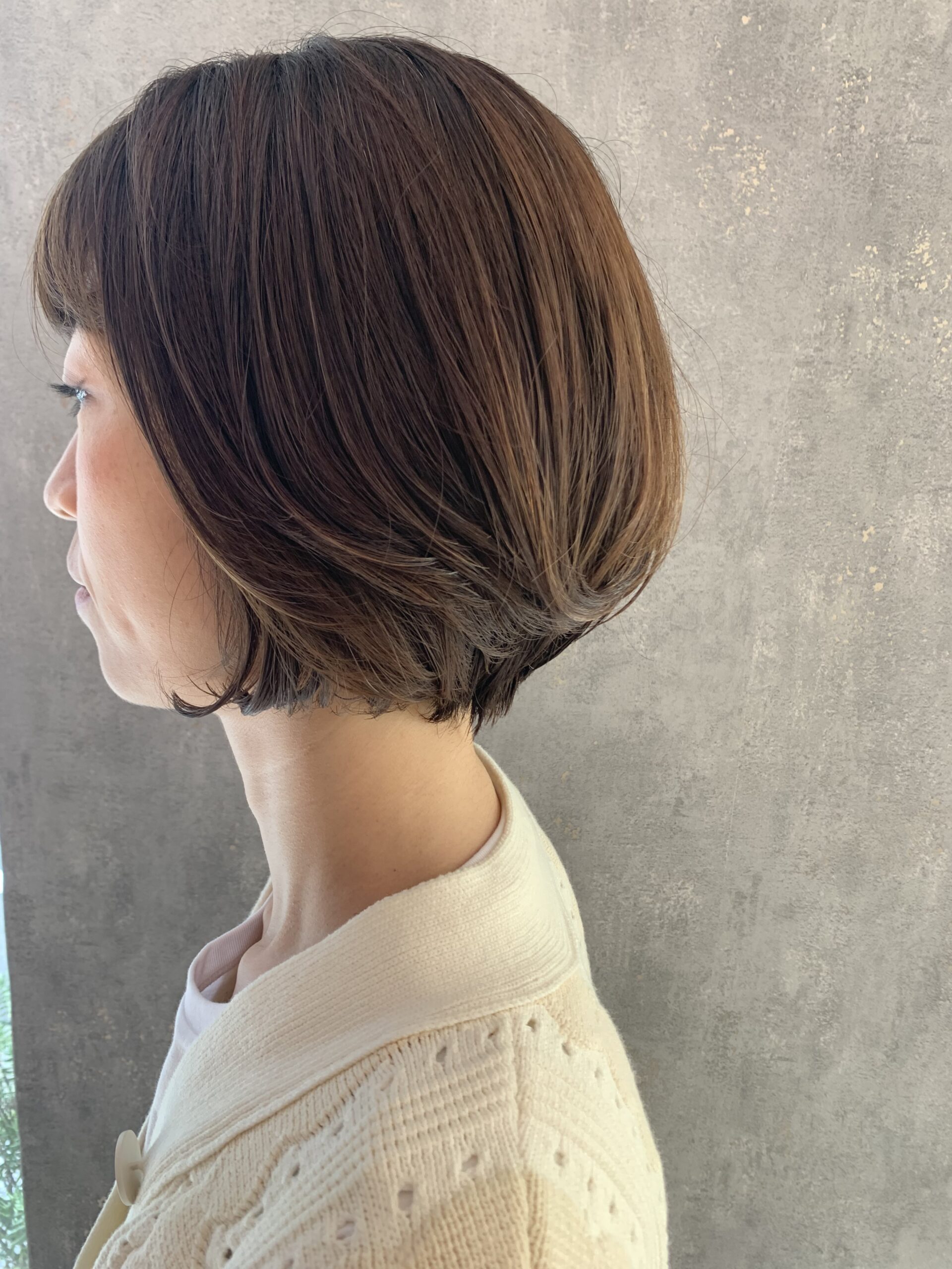 デジタルパーマ デジタルパーマでふんわりニュアンスパーマ | 西荻窪 美容室 ロッソ