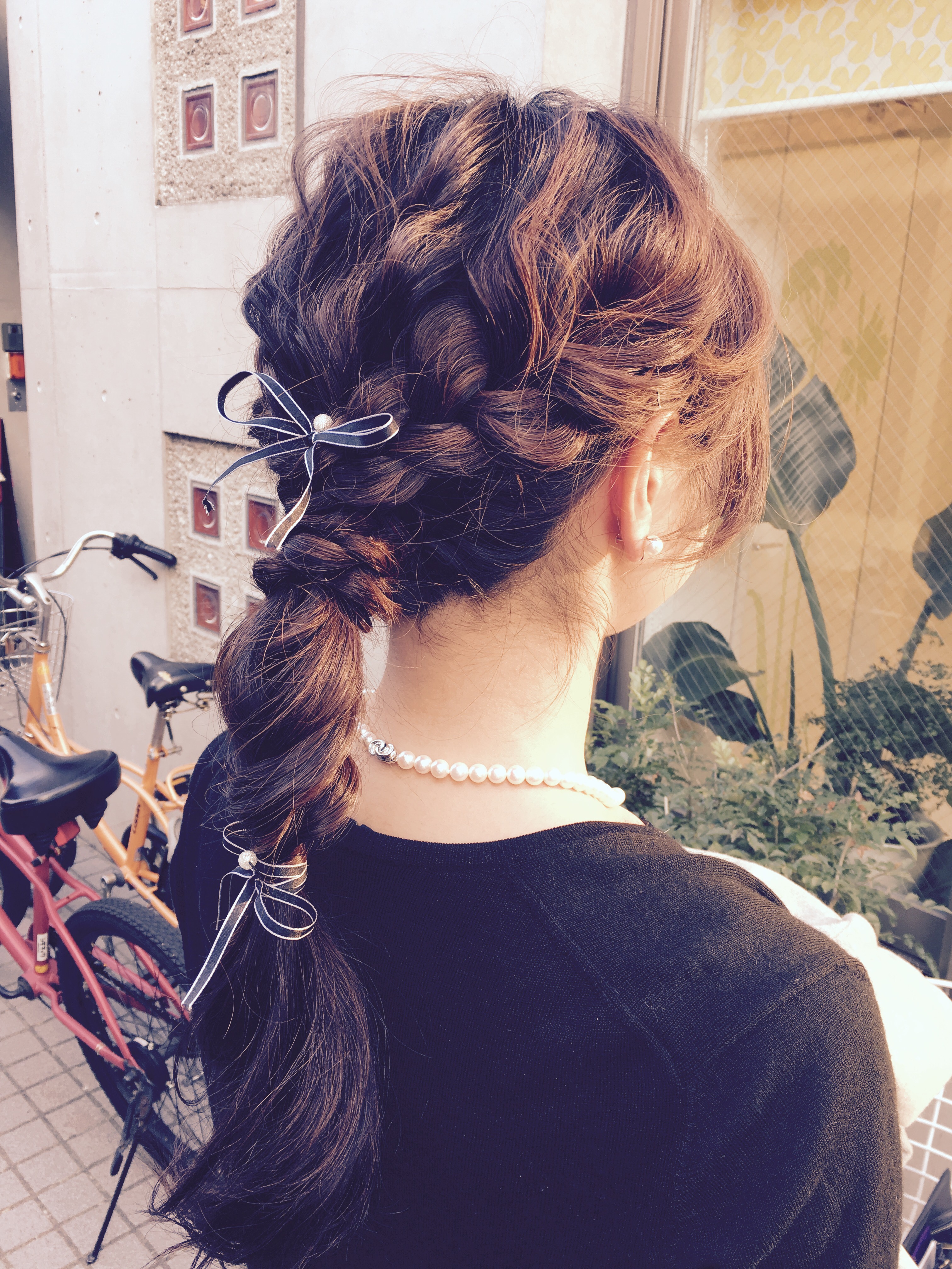 卒業式ヘアセット Rosso下北沢美容室 下北沢 美容室 ロッソサンテ