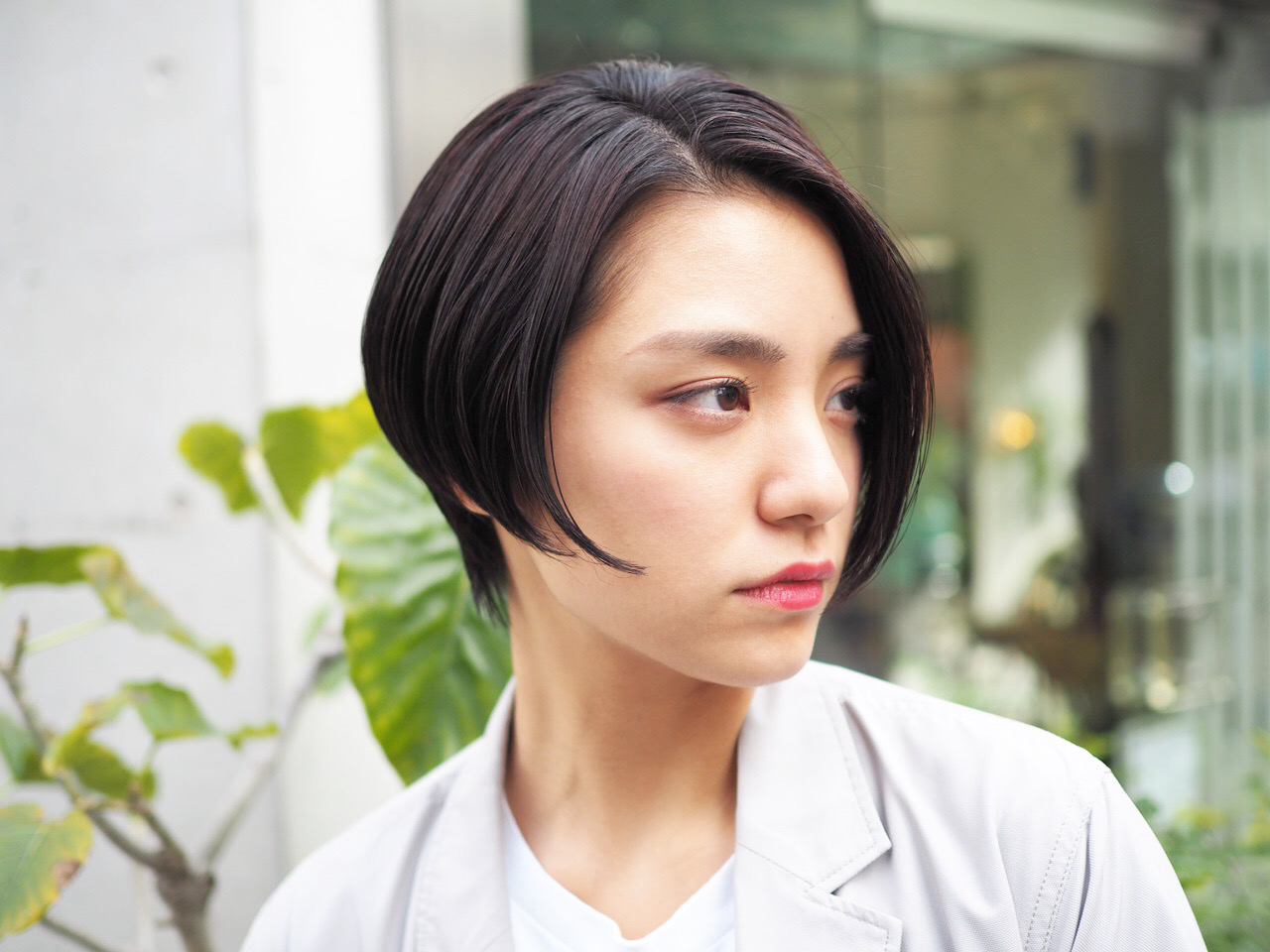 黒髪でもかっこいいし可愛い カラーしなくても垢抜けたショート ボブなんていくらでもつくれる 下北沢 美容室 ロッソサンテ