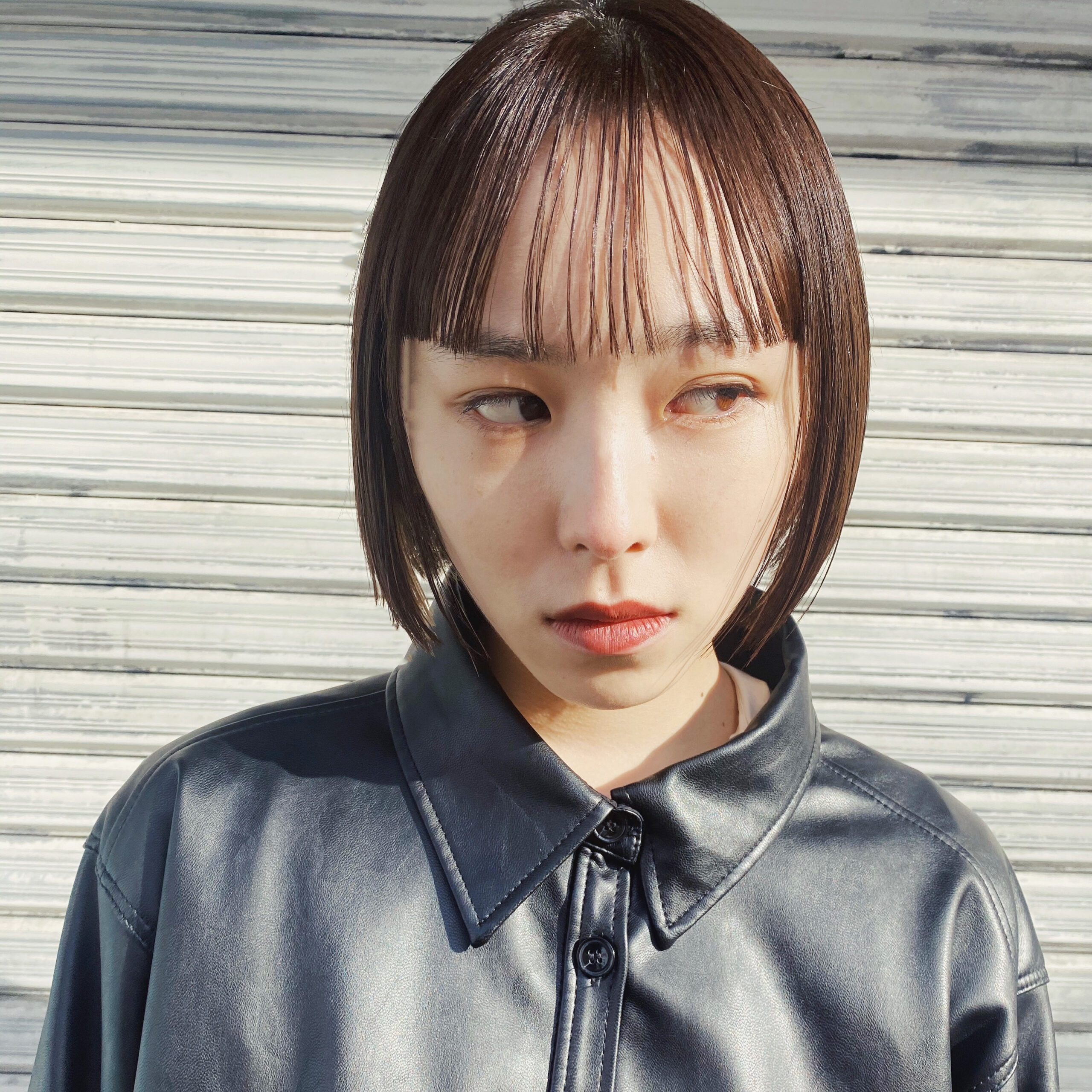 隙間があってライン間のあるボブ。 | 下北沢 美容室 ロッソサンテ