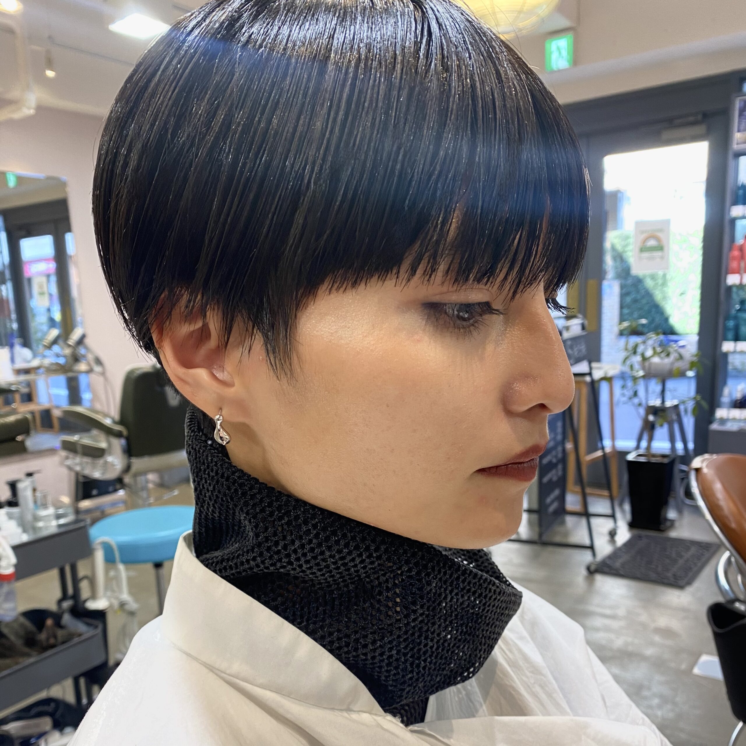 あっちゃんさま専用　トランジット　黒ショートコート セール】 【WEB限定カラーあり・撥水】80/2 T/C ツイル ステン